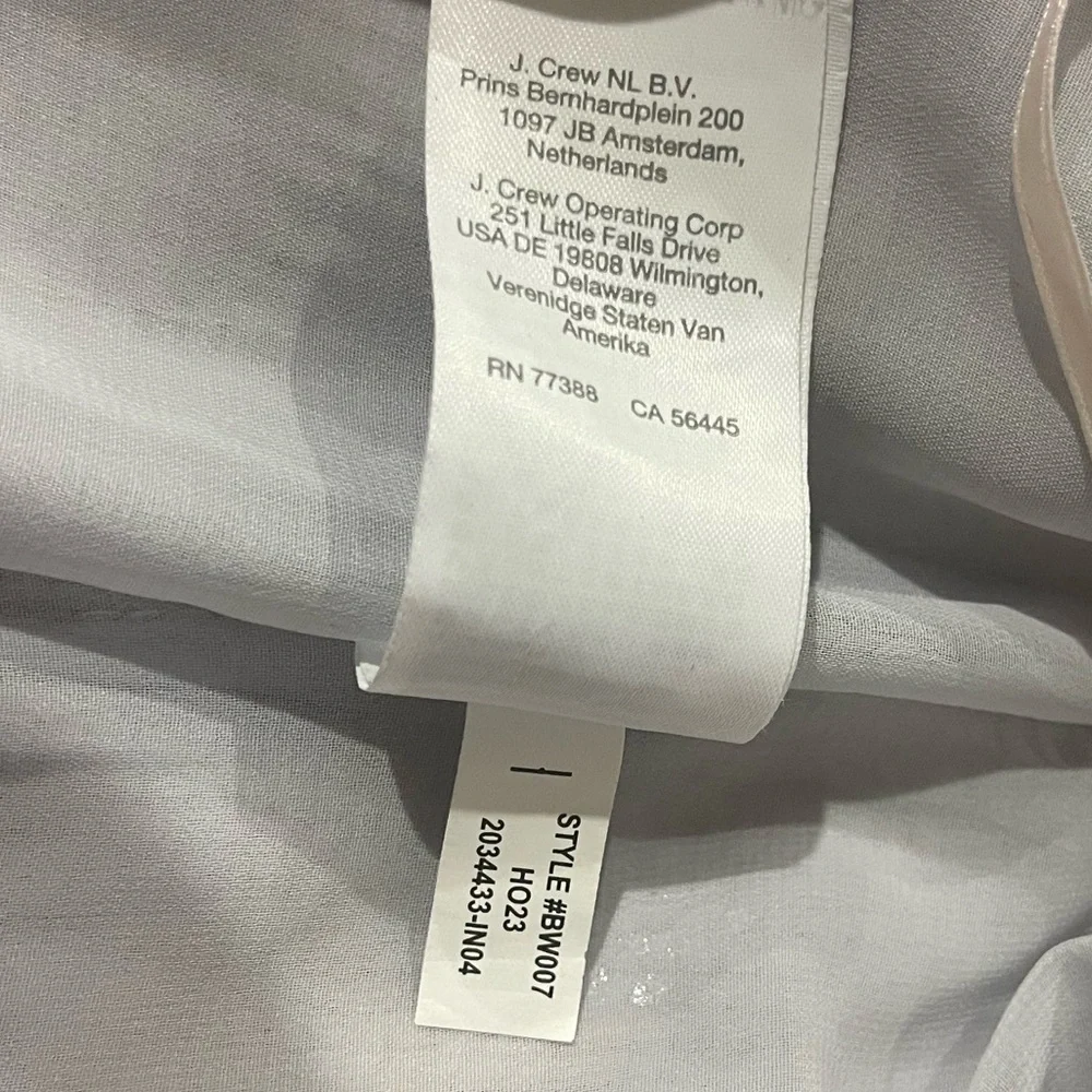 NWT J. Crew Collection Silver Sequin Slip Skirt - 10 - Picture 7 of 8